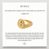 Be Bold Signet Ring