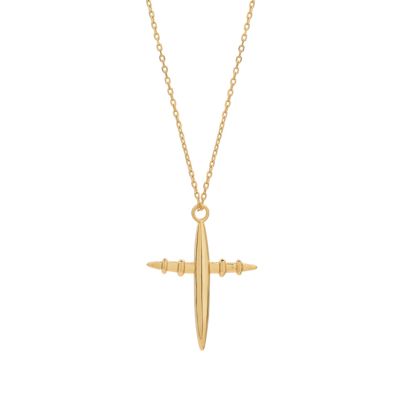 Aviation Cross Necklace